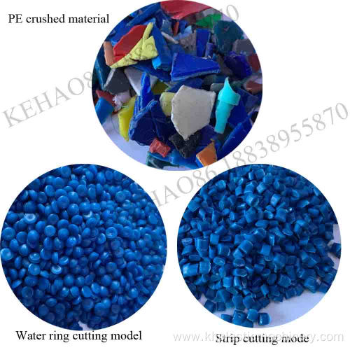 Waste Plastic Machine Plastic Granules Making Machine